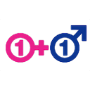 Логотип: 1+1